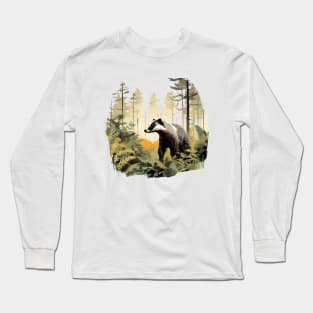 Badger Lover Long Sleeve T-Shirt